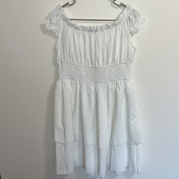 White Mini Dress - Picture 3 of 3